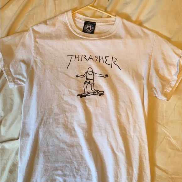 Thrasher Tops - White T-shirt